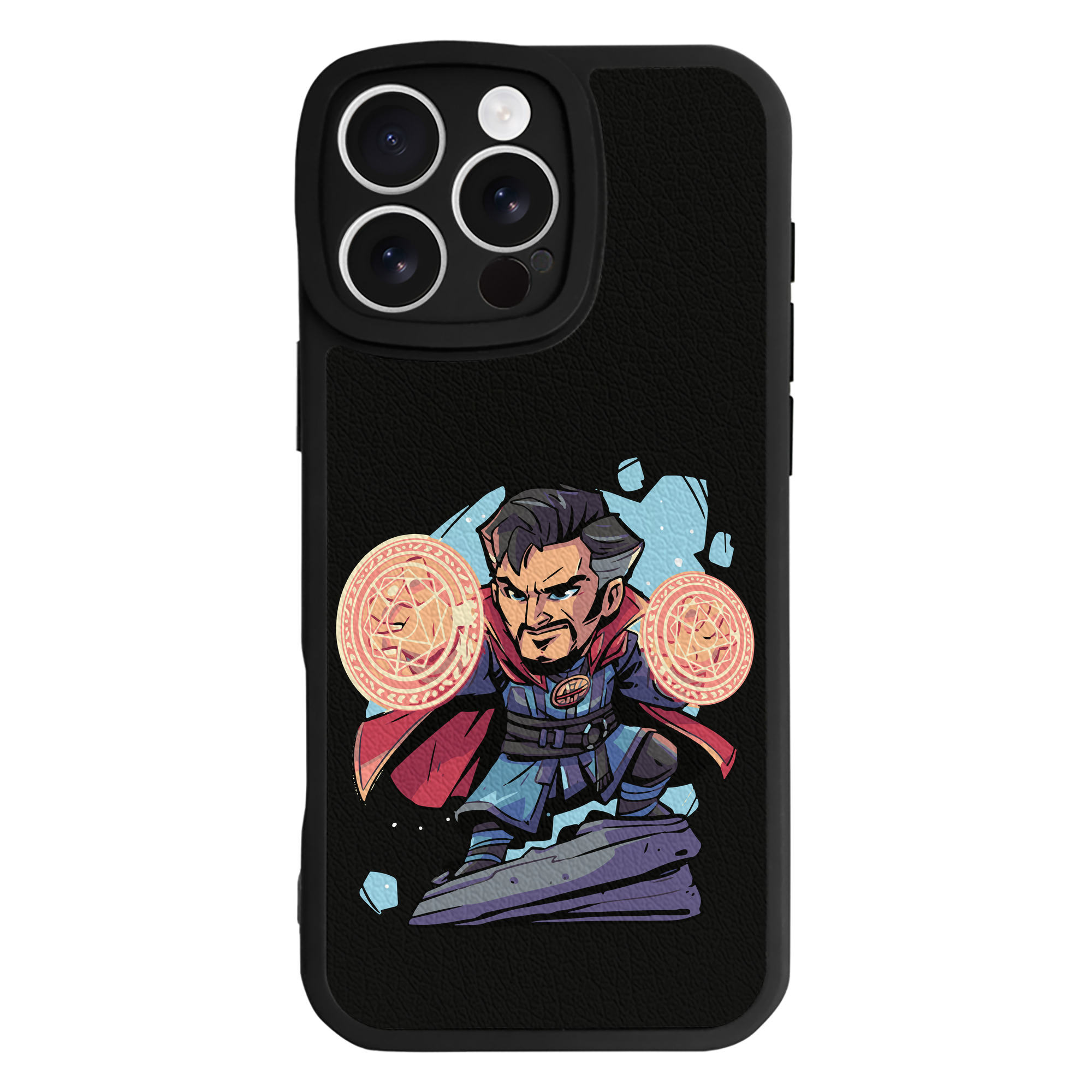 （画像用） アベンジャーズ The Avengers 【iPhone 16シリーズ対応】シリコンスマホケース（レザー調） 材質：シリコン